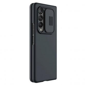 Nillkin CamShield Silky Silicone Case kryt s krytem fotoaparátu pro Samsung Galaxy Z Fold 3 černý