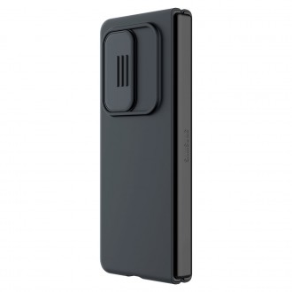 Nillkin CamShield Silky Silicone Case kryt s krytem fotoaparátu pro Samsung Galaxy Z Fold 3 černý