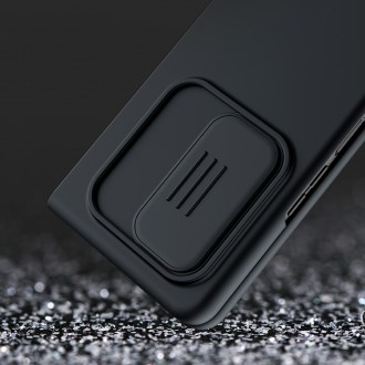 Nillkin CamShield Silky Silicone Case kryt s krytem fotoaparátu pro Samsung Galaxy Z Fold 3 černý