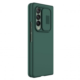 Nillkin CamShield Silky Silicone Case kryt s krytem fotoaparátu pro Samsung Galaxy Z Fold 3 zelený