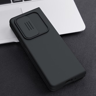 Nillkin CamShield Silky Silicone Case kryt s krytem fotoaparátu pro Samsung Galaxy Z Fold 3 zelený