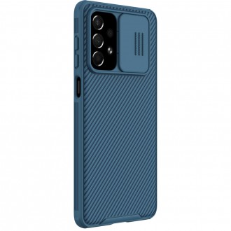 Nillkin CamShield Pro Case Armored Pouch Cover Camera Cover Camera Samsung Galaxy A73 Blue