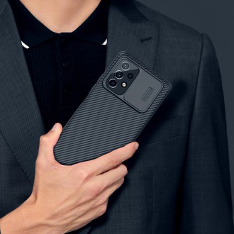 Nillkin CamShield Pro Case Hard Armor Cover kryt fotoaparátu pro Samsung Galaxy A53 5G černý