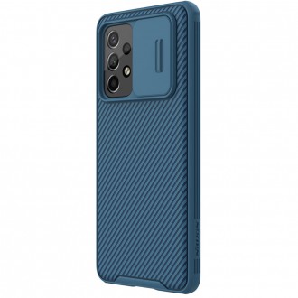 Nillkin CamShield Pro Case Hard Armor Cover Kryt fotoaparátu pro Samsung Galaxy A53 5G modrý