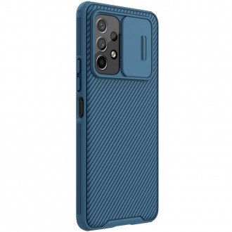 Nillkin CamShield Pro Case Hard Armor Cover Kryt fotoaparátu pro Samsung Galaxy A53 5G modrý