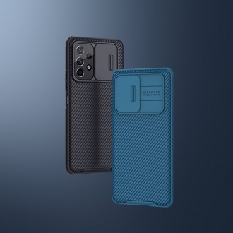 Nillkin CamShield Pro Case Hard Armor Cover Kryt fotoaparátu pro Samsung Galaxy A53 5G modrý