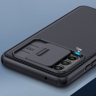 Nillkin CamShield Pro Case Hard Armor Cover Kryt fotoaparátu pro Samsung Galaxy A53 5G modrý