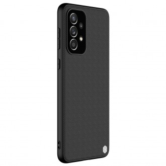 Nillkin Textured Case Durable reinforced case with a gel frame and nylon on the back for Samsung Galaxy A33 5G black