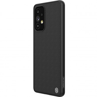Nillkin Textured Case a durable reinforced case with a gel frame and nylon on the back of Samsung Galaxy A73 black