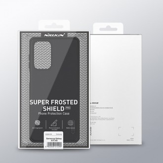 Nillkin Super Frosted Shield Pro durable cover for Samsung Galaxy A73 blue