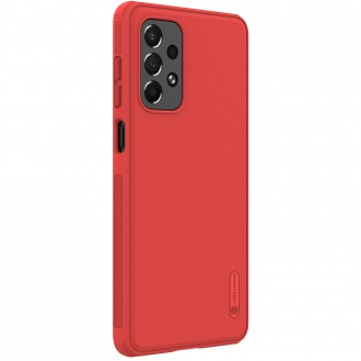 Nillkin Super Frosted Shield Pro durable cover for Samsung Galaxy A73 red