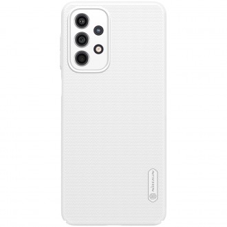 Nillkin Super Frosted Shield reinforced case cover + stand Samsung Galaxy A33 5G white