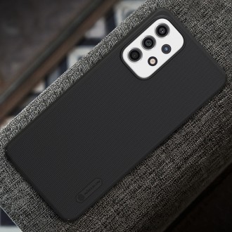 Nillkin Super Frosted Shield reinforced case cover + stand Samsung Galaxy A33 5G white