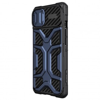 Nillkin Adventruer Case iPhone 13 case armored cover with camera cover blue