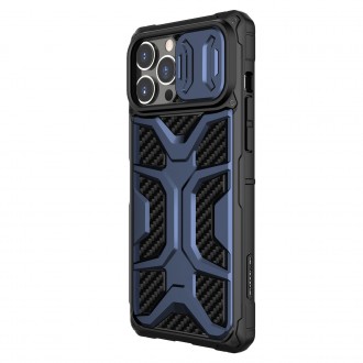 Nillkin Adventruer Case case for iPhone 13 Pro armored cover with camera cover blue