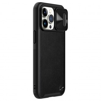 Nillkin CamShield Leather Case iPhone 13 Pro camera cover black