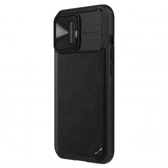 Nillkin CamShield Leather Case iPhone 13 Pro camera cover black