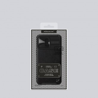 Nillkin CamShield Leather Case iPhone 13 Pro camera cover black