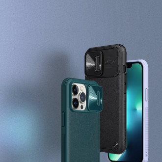 Nillkin CamShield Leather Case iPhone 13 Pro camera cover black