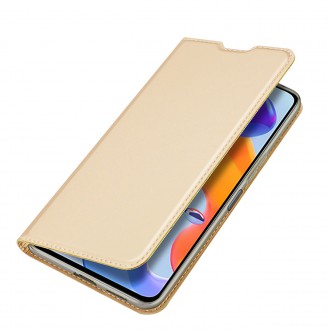 Dux Ducis Skin Pro Holster Cover Flip Cover for Xiaomi Redmi Note 11 Pro 5G / 11 Pro gold