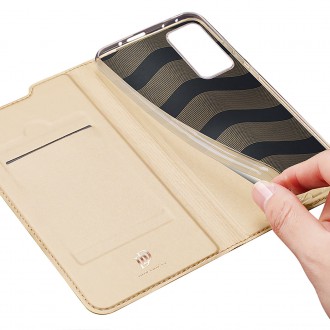 Dux Ducis Skin Pro Holster Cover Flip Cover for Xiaomi Redmi Note 11 Pro 5G / 11 Pro gold