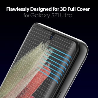 TEMPERED GLASS WHITESTONE DOME GLASS GALAXY S21 ULTRA