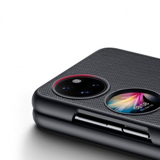 Dux Ducis Fino case is made of nylon material Huawei P50 Pocket black