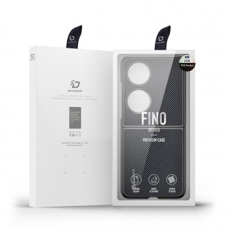 Dux Ducis Fino case is made of nylon material Huawei P50 Pocket black