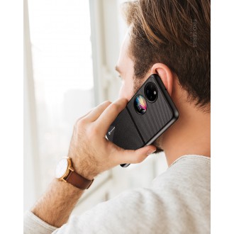 Dux Ducis Fino case is made of nylon material Huawei P50 Pocket red