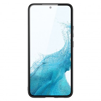 Dux Ducis Yolo elegant cover made of ecological leather for Samsung Galaxy S22 + (S22 Plus) black