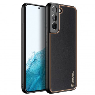 Dux Ducis Yolo elegant cover made of ecological leather for Samsung Galaxy S22 + (S22 Plus) black