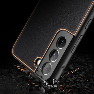 Dux Ducis Yolo elegant cover made of ecological leather for Samsung Galaxy S22 + (S22 Plus) black