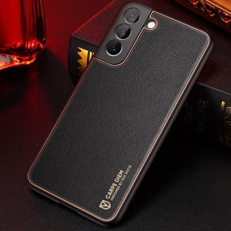 Dux Ducis Yolo elegant cover made of ecological leather for Samsung Galaxy S22 + (S22 Plus) black