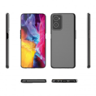 Gel case cover for Ultra Clear 0.5mm Oppo A76 / Oppo A36 / Realme 9i transparent