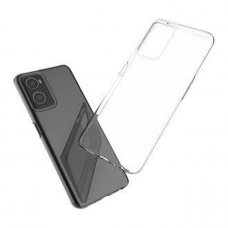 Gel case cover for Ultra Clear 0.5mm Oppo A76 / Oppo A36 / Realme 9i transparent