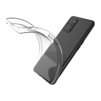Gel case cover for Ultra Clear 0.5mm Oppo A76 / Oppo A36 / Realme 9i transparent