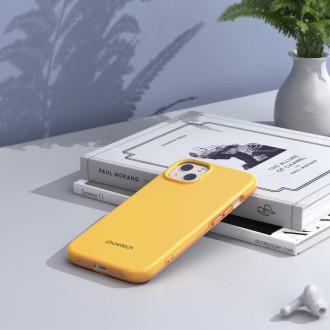 Choetech MFM Anti-drop case Made For MagSafe for iPhone 13 mini orange (PC0111-MFM-YE)