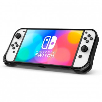 Spigen RUGGED ARMOR NINTENDO SWITCH OLED MATTE BLACK