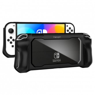 Spigen RUGGED ARMOR NINTENDO SWITCH OLED MATTE BLACK