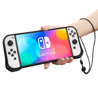 Spigen RUGGED ARMOR NINTENDO SWITCH OLED MATTE BLACK