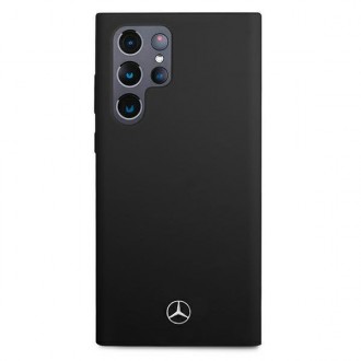 Mercedes MEHCS22LSILBK S22 Ultra S908 czarny/black hardcase Silicone