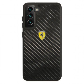 Ferrari FEHCS21FFCAK S21 FE G990 černo/černé pevné pouzdro On Track Real Carbon