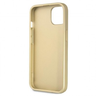 Guess GUHMP13MG4GB iPhone 13 6,1&quot; hnědé/hnědé pevné pouzdro 4G Collection Magsafe