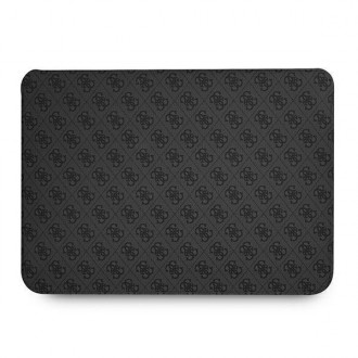 Guess Sleeve GUCS16P4TK 16" czarny/black 4G Uptown Triangle logo