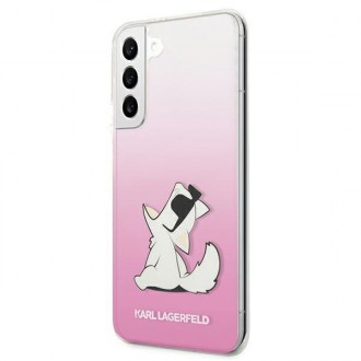 Karl Lagerfeld KLHCS22MCFNRCPI S22+ S906 hardcase różowy/pink Choupette Eat