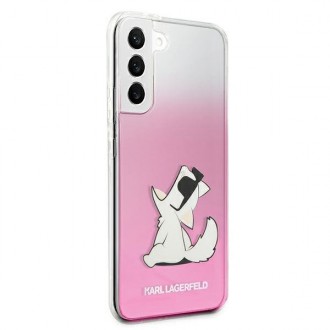 Karl Lagerfeld KLHCS22MCFNRCPI S22+ S906 hardcase różowy/pink Choupette Eat