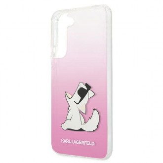 Karl Lagerfeld KLHCS22MCFNRCPI S22+ S906 hardcase różowy/pink Choupette Eat