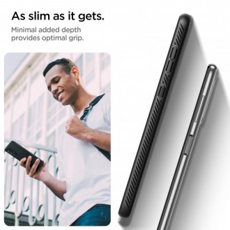Spigen LIQUID AIR GALAXY A33 5G MATNÁ ČERNÁ