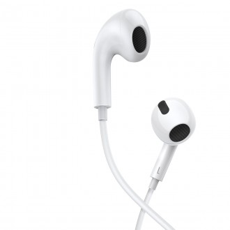 Baseus Encok H17 3.5mm minijack wired headphones white (NGCR020002)