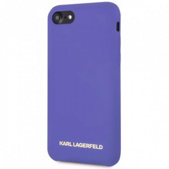 Karl Lagerfeld KLHCI8SLVOG iPhone 7/8 SE 2020 / SE 2022 hardcase fioletowy/purple Silicone